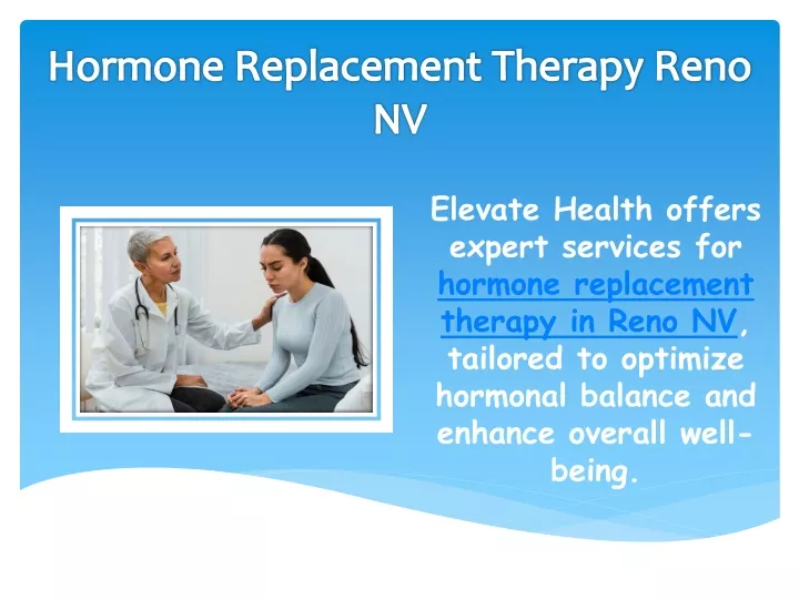 hormone replacement therapy reno nv