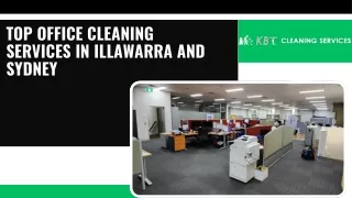 Top Office Cleaning Services in Illawarra and Sydney