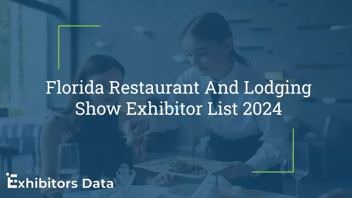 florida restaurant and lodging show exhibitor