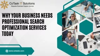 why your business needs professional search
