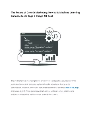 The Future of Growth Marketing_ How AI & Machine Learning Enhance Meta Tags & Image Alt-Textmeta html tags