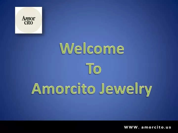 welcome to amorcito jewelry