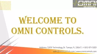 welcome to omni controls