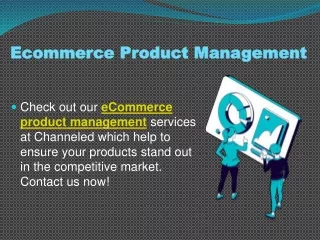 Ecommerce Product Management