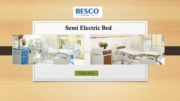 semi electric bed