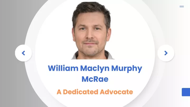 william maclyn murphy mcrae a dedicated advocate