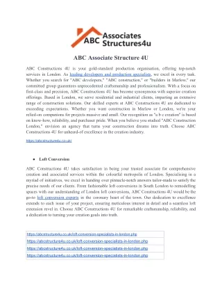 abc associate structure 4u