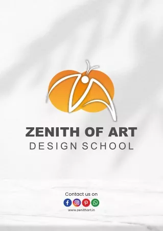 Zenith of Art Fashion Design Classes | Fashion Design Institute Jaipur