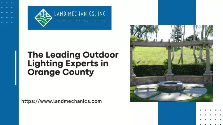 the leading outdoor lighting experts in orange