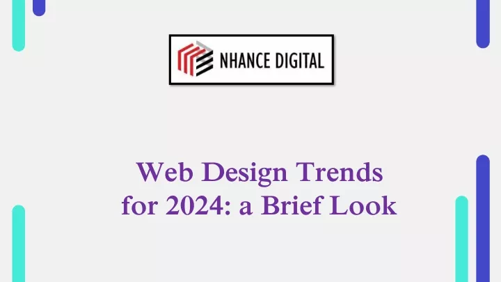 web design trends for 2024 a brief look