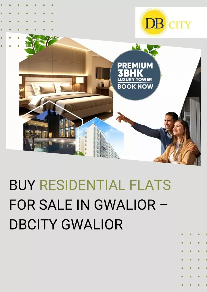 buy residential flats for sale in gwalior dbcity