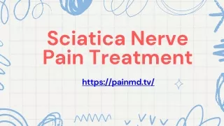 Sciatica Nerve Pain Treatment
