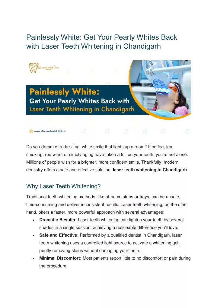 painlessly white get your pearly whites back with