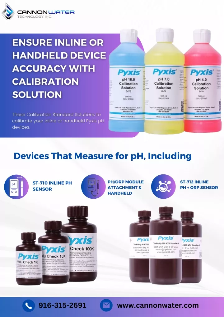 devices that measure for ph including