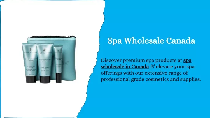 spa wholesale canada