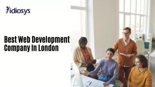 Best Web Development Company In London-Idiosys UK
