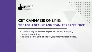 Get Cannabis Online Tips for a Secure and Seamless Experience