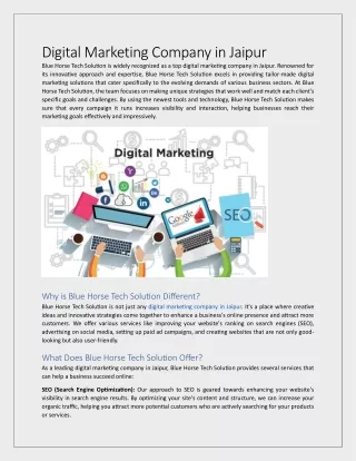 Digital Marketing Company in Jaipur