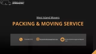 west island movers