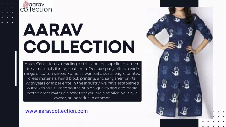 aarav collection is a leading distributor