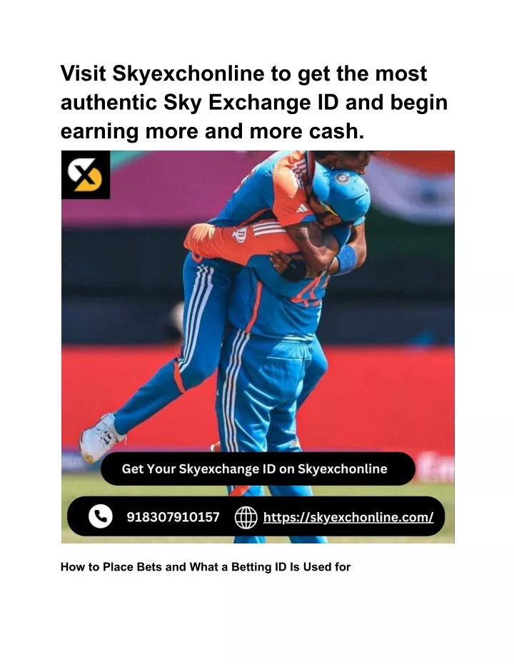 visit skyexchonline to get the most authentic