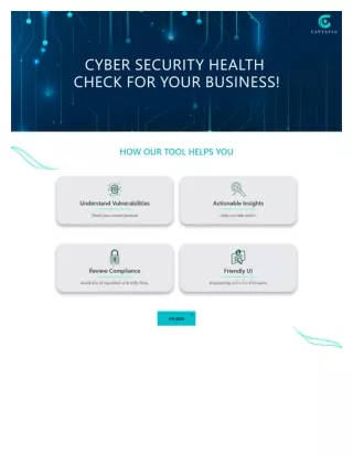 Cyber Security Business Health: Strengthening Your Defence