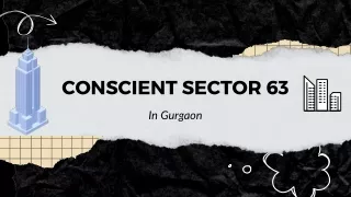 Conscient Sector 63 Gurgaon - E Brochure