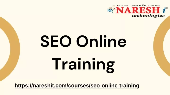 seo online training