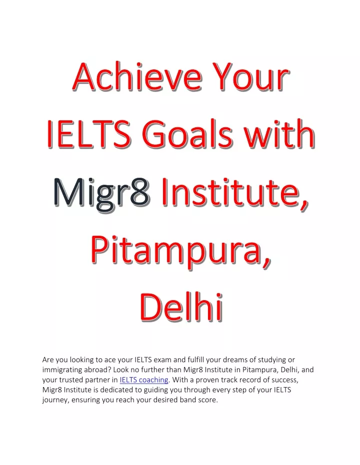 are you looking to ace your ielts exam