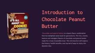 Health Benefits of Chocolate and Peanut Butter