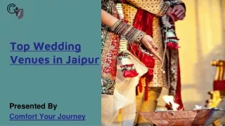 Destination Wedding Venues in Jaipur – Wedding Resorts