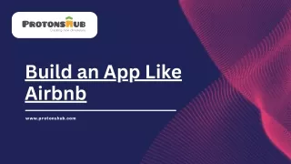 build an app like airbnb