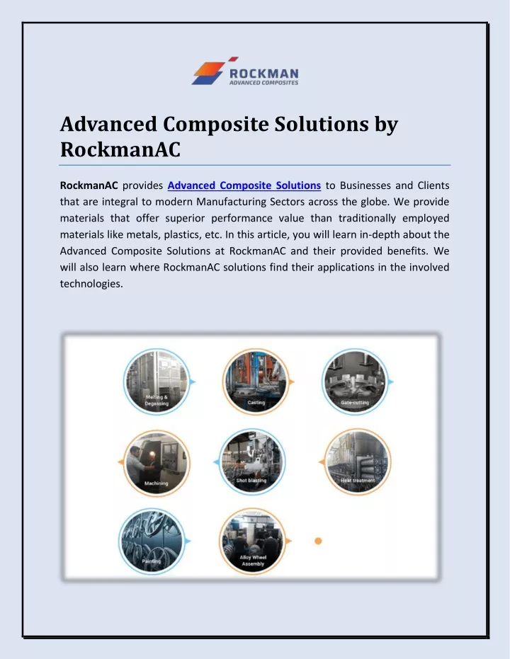 advanced composite solutions by rockmanac