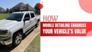 Ultimate Mobile Cleaning at Your Location