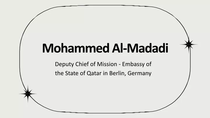 mohammed al madadi