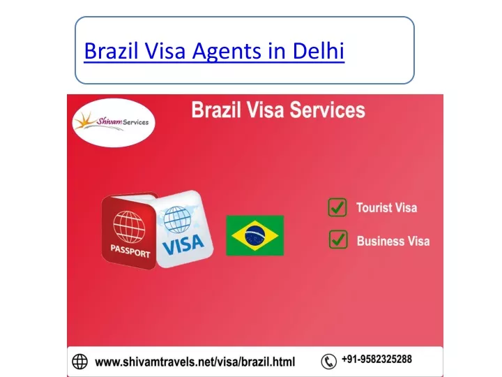 brazil visa agents in delhi