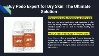 Buy Podo Expert for Dry Skin