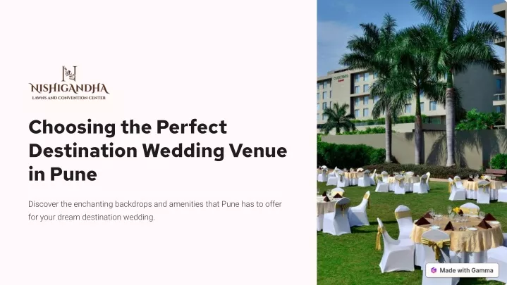 choosing the perfect destination wedding venue