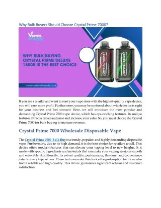 why why bulk buy bulk buyer ers s should choose