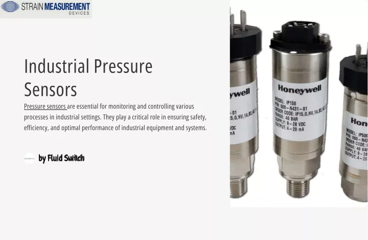 industrial pressure sensors pressure sensors