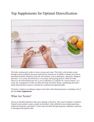 Top Supplements for Optimal Detoxification.docx