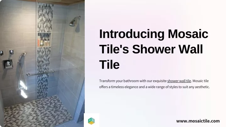 introducing mosaic tile s shower wall tile