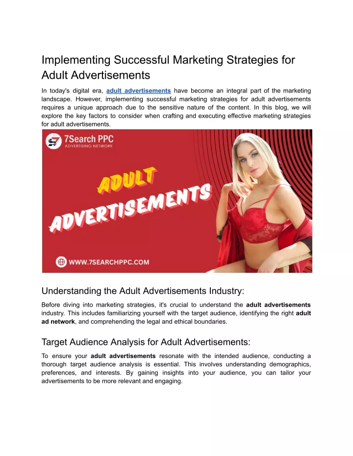 implementing successful marketing strategies