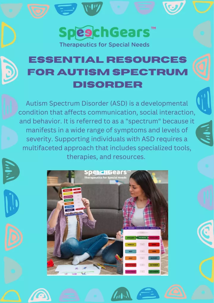 essential resources for autism spectrum disorder