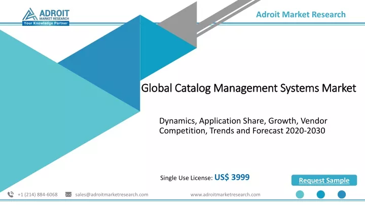 global catalog management systems market