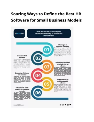 Soaring Ways to Define the Best HR Software for Small Business Models