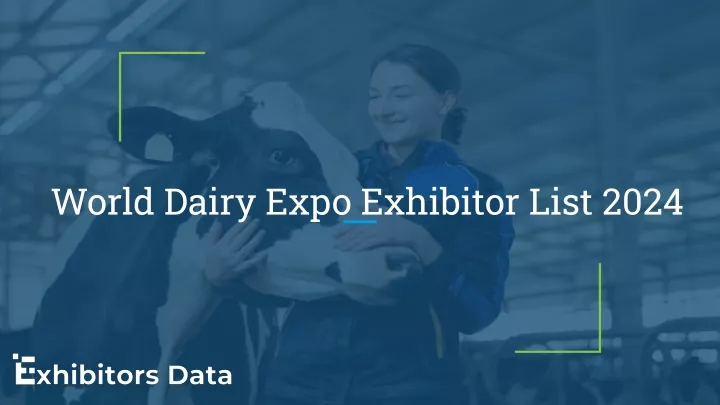 world dairy expo exhibitor list 2024