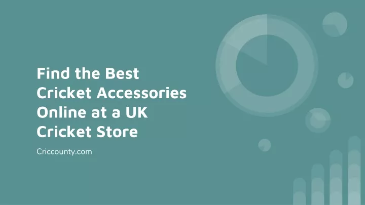 find the best cricket accessories online at a uk cricket store