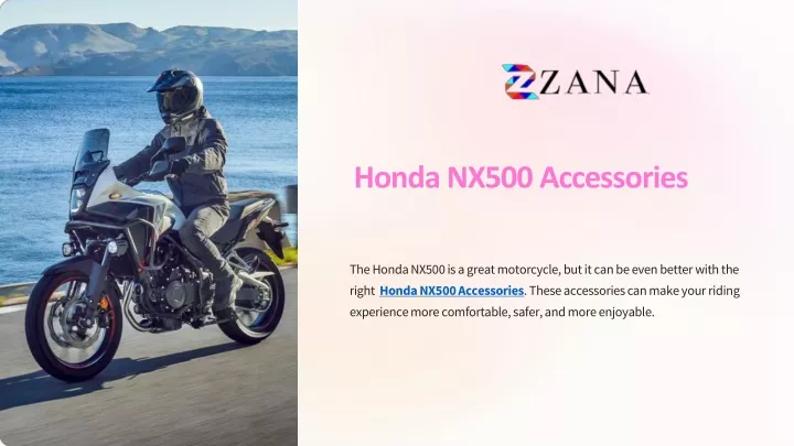 honda nx500 accessories