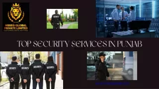 top security services in punjab